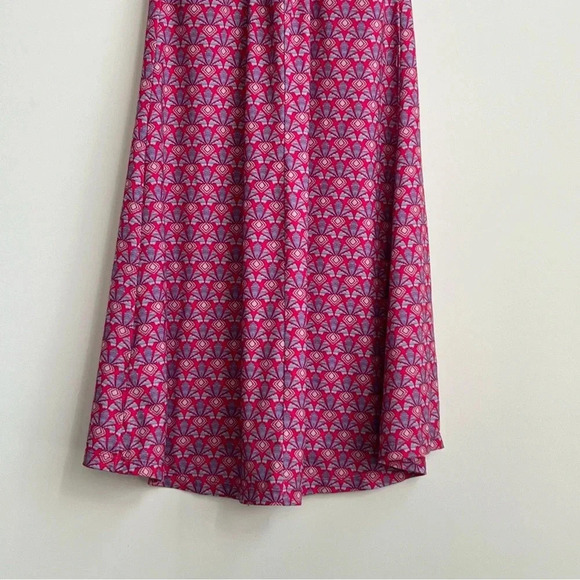 Prana Quinn Dress Geometric Shelf Bra Size M Cosmo Pink Botanica Outdoor hiking - Picture 11 of 16